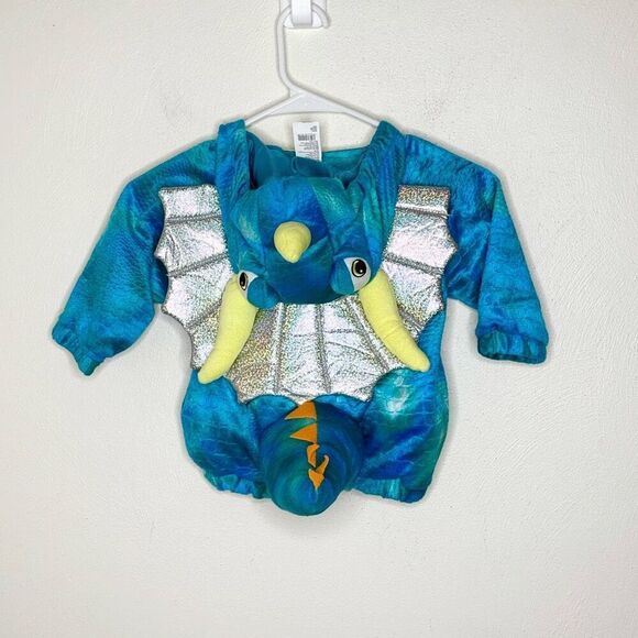 Hide & Eek Target Dinosaur One Piece Halloween Costume Triceratops - Toddler US - Picture 2 of 8